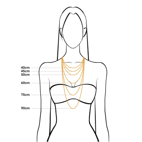 necklace size guide