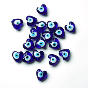 Blue Evil Eye Cubic Charm Bead – Perimade & Co.