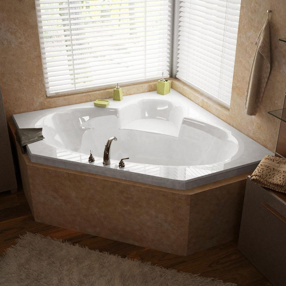 Atlantis Whirlpools Sublime 60 X 60 Corner Soaking Bathtub 6060s