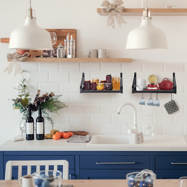 Wall hanging pot rack
