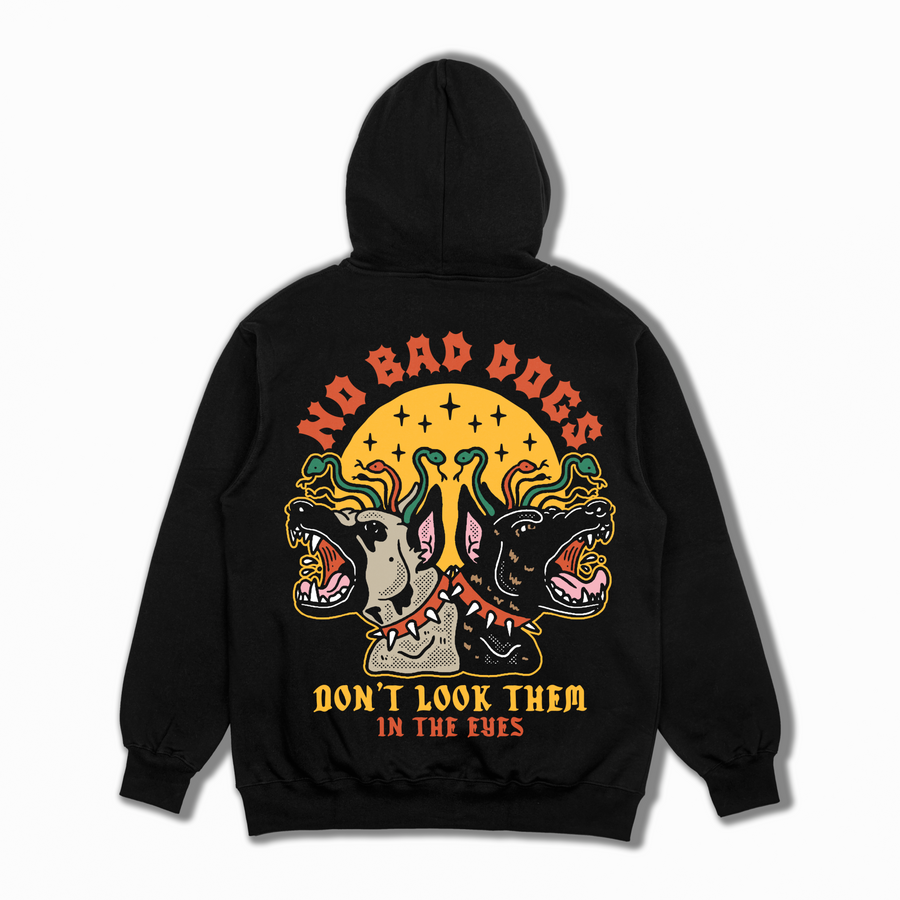 no bad dogs hoodie