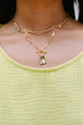 women's gold necklace