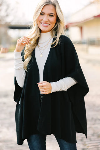 Pinch: All A Dream Black Cardigan