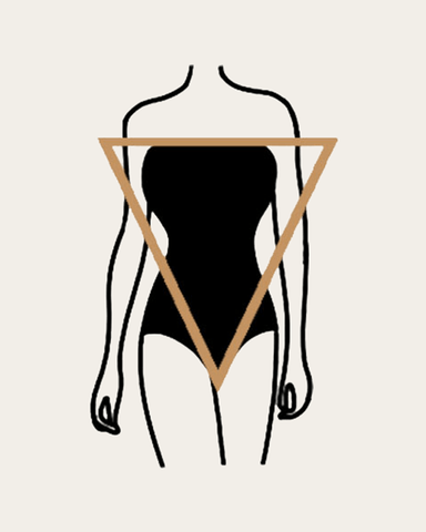 inverted triangle figure