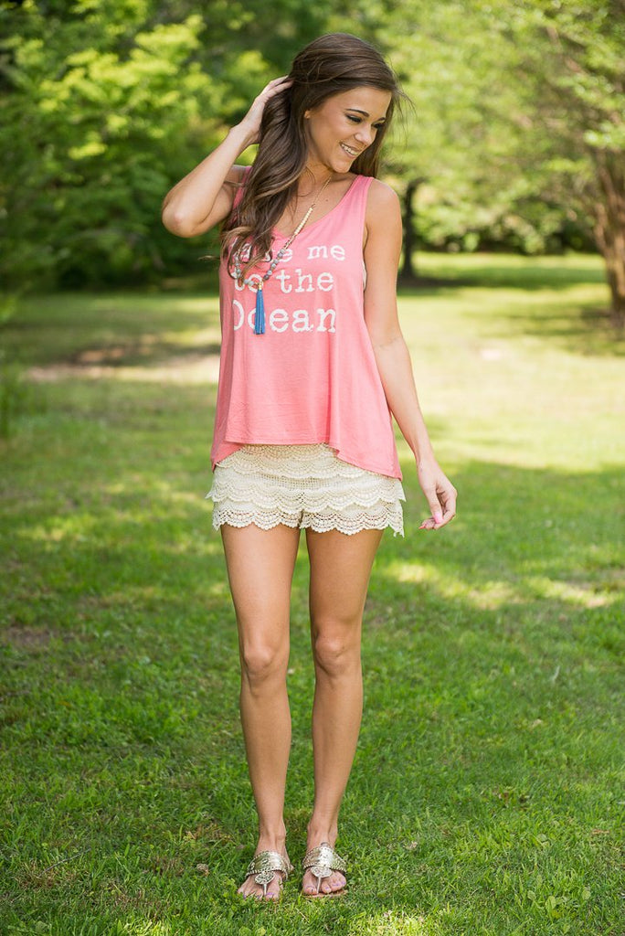 Stop And Stun Shorts, Cream – The Mint Julep Boutique