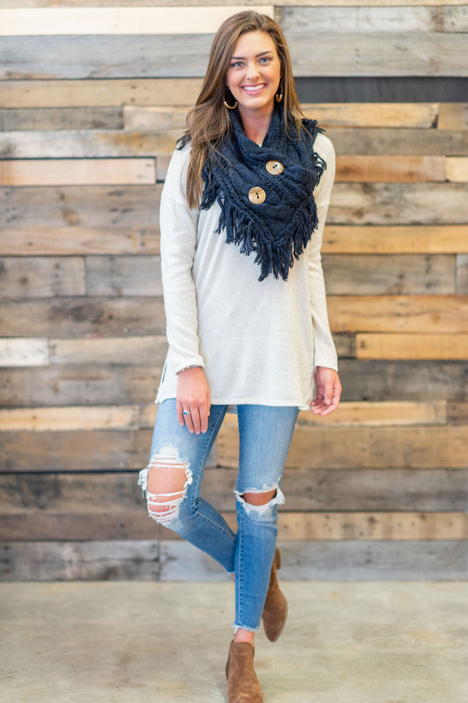 Best Is Yet To Come Top, Ivory – The Mint Julep Boutique