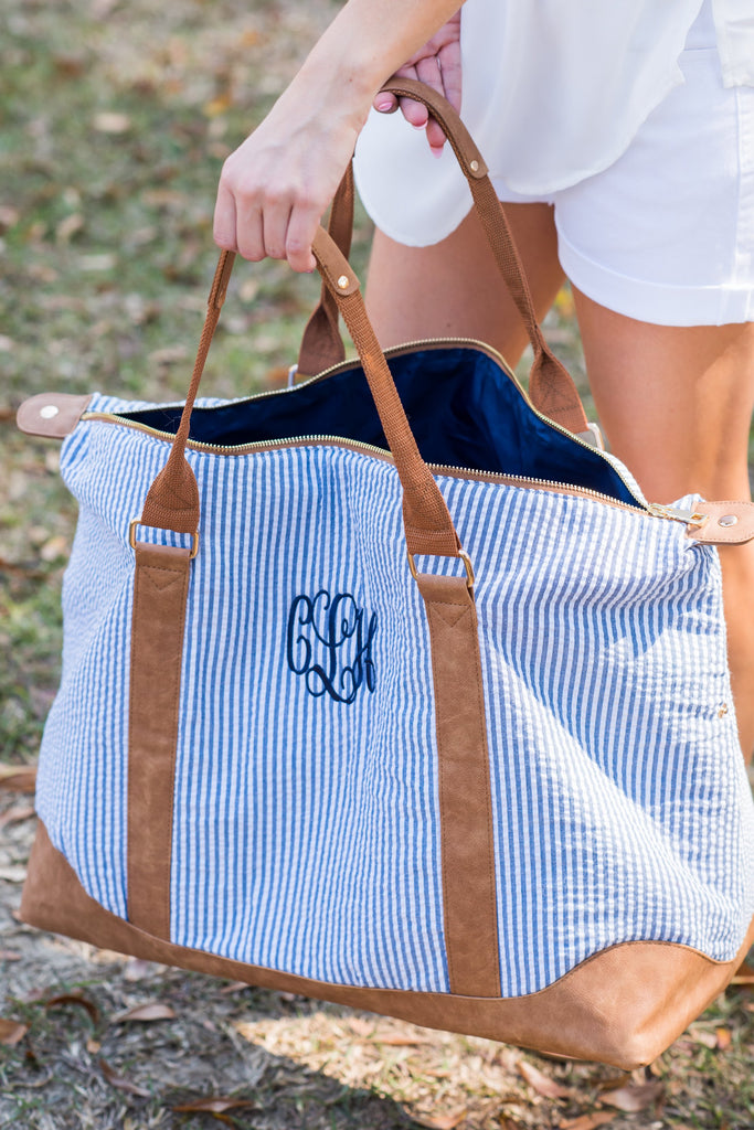 Weekend Warrior Duffle Bag, Blue – The Mint Julep Boutique