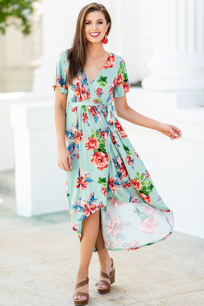 Faith In Flowers Maxi Dress, Margarita – The Mint Julep Boutique