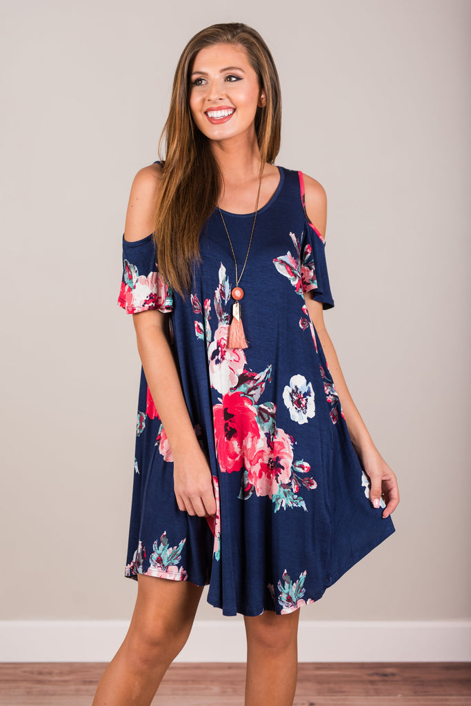 Hit The Dance Floor Dress, Navy – The Mint Julep Boutique