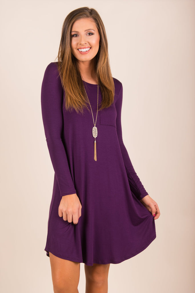 Finally Found Fab Dress, Burgundy – The Mint Julep Boutique