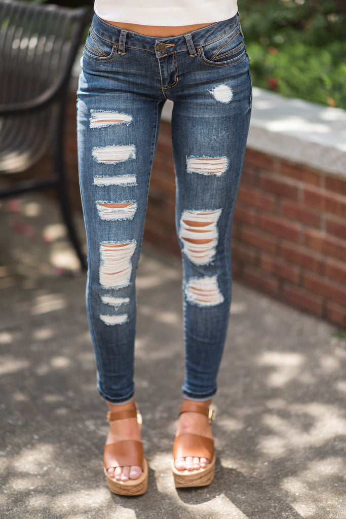 Instant Love Skinny Jeans, Denim