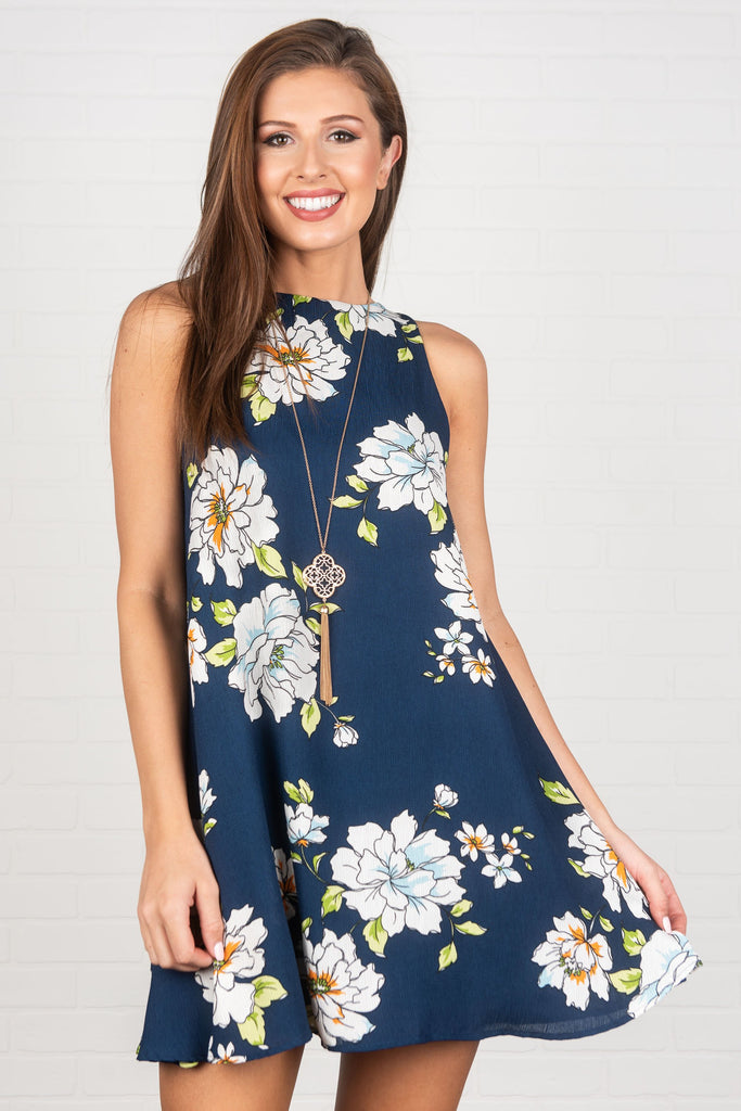 More Than Ever Dress, Navy – The Mint Julep Boutique