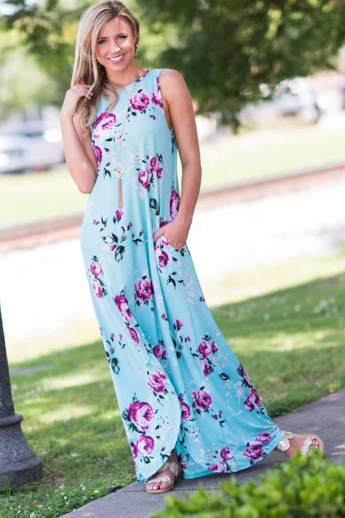 Bountiful Beauty Maxi Dress, Mint – The Mint Julep Boutique