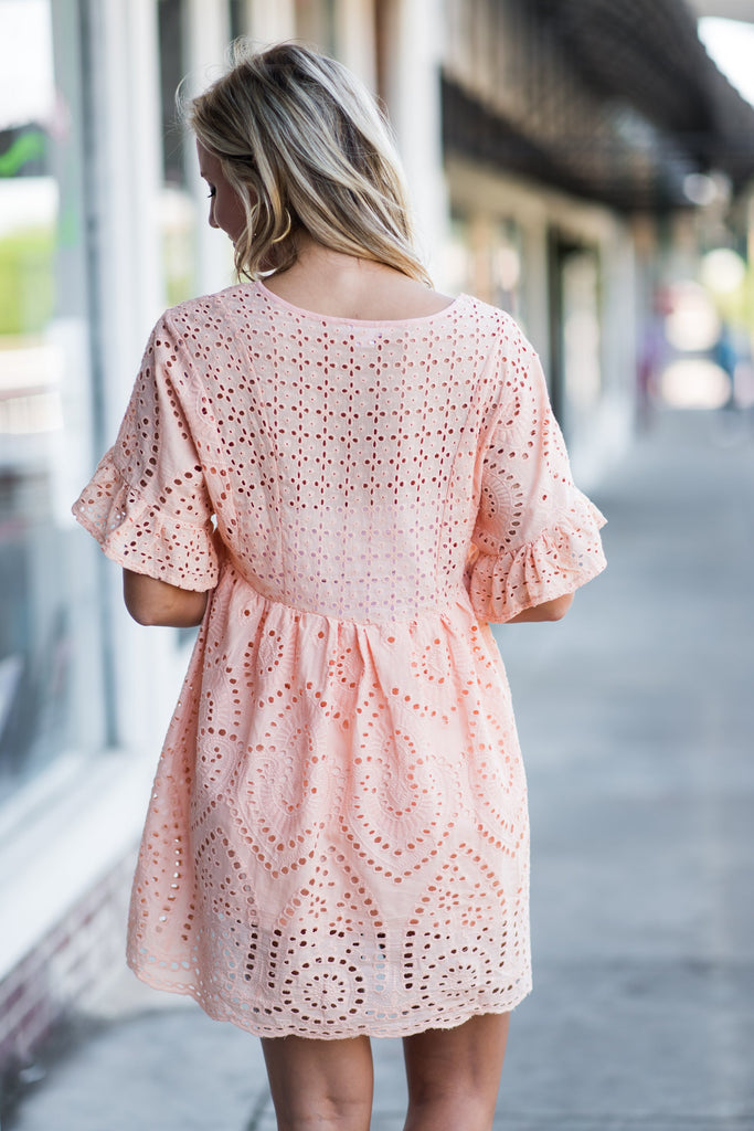 Southern Dreaming Dress, Sherbert – The Mint Julep Boutique