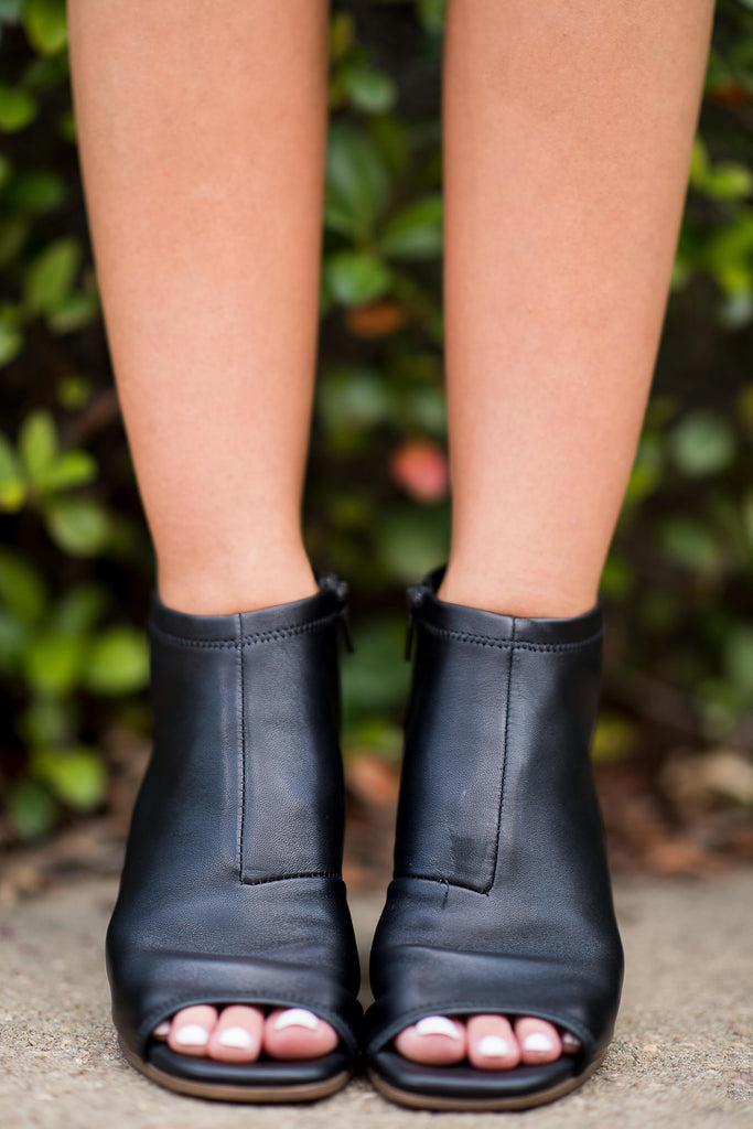 Steven By Steve Madden: The Stesha Heeled Booties, Black – Shop The Mint