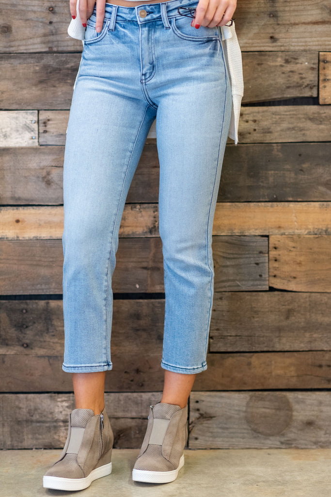 All I Really Want Skinny Jeans, Light Wash – Shop The Mint
