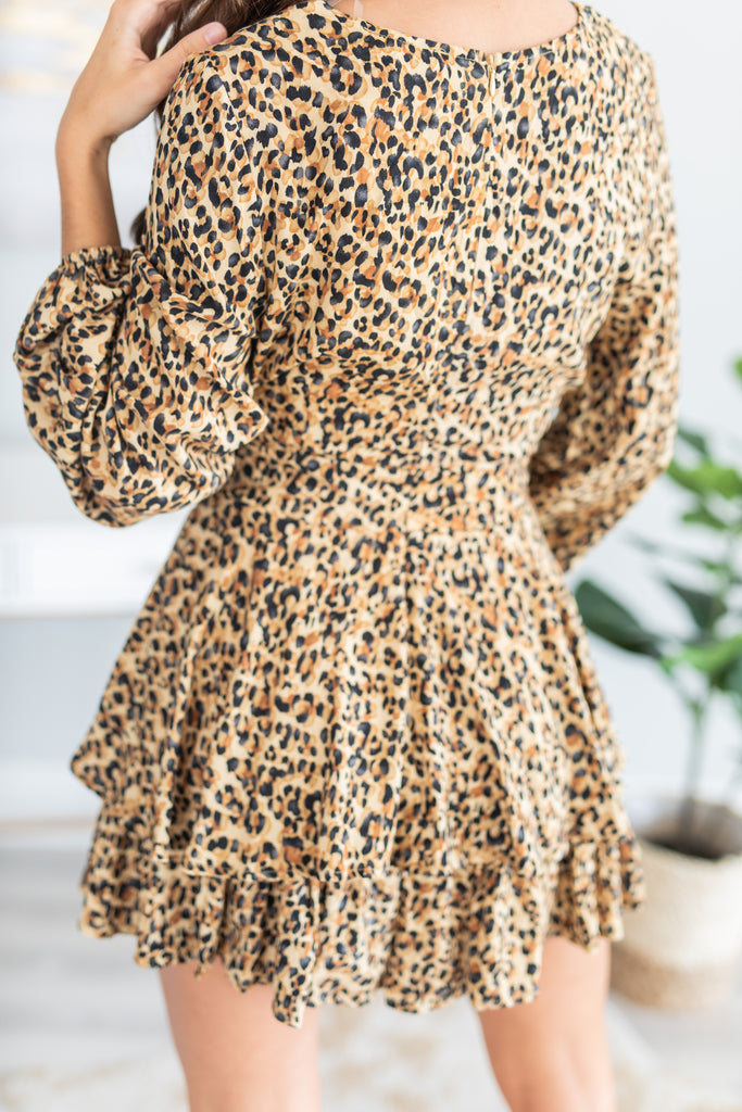 Bring The Chic Brown Leopard Romper – The Mint Julep Boutique