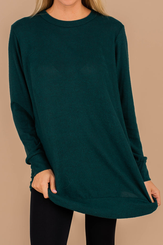 green tunic