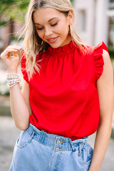 On My Way Out Jade Green Scalloped Tank – Shop the Mint