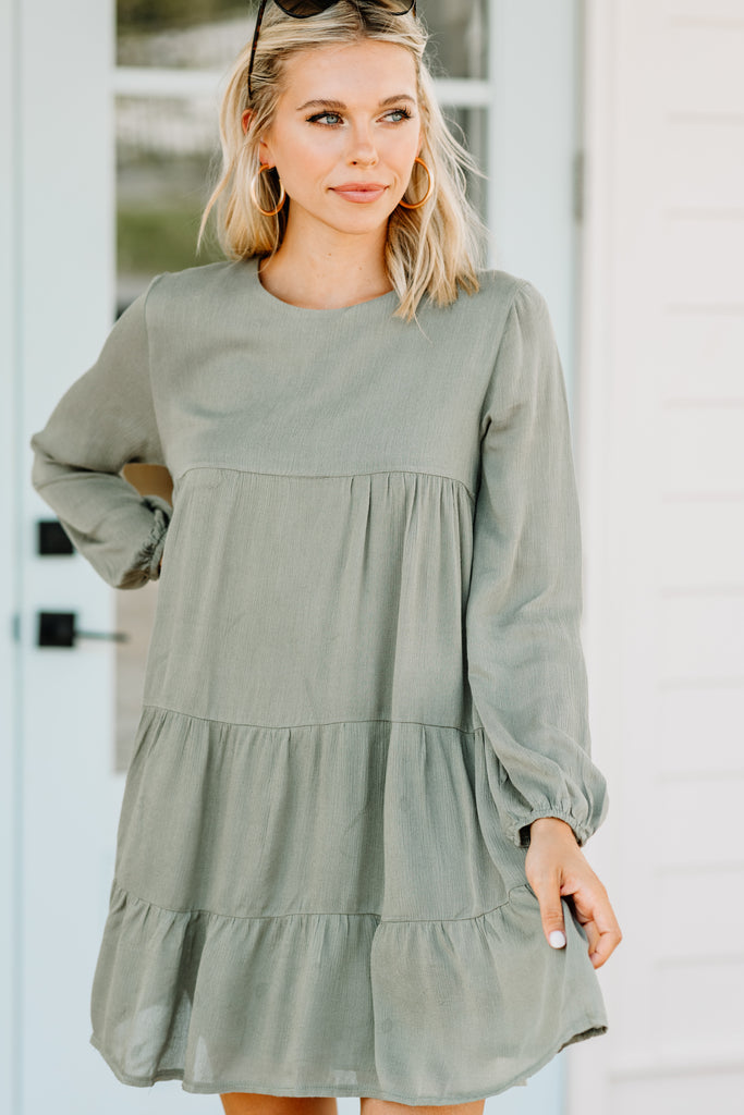 black short dress with sleeves