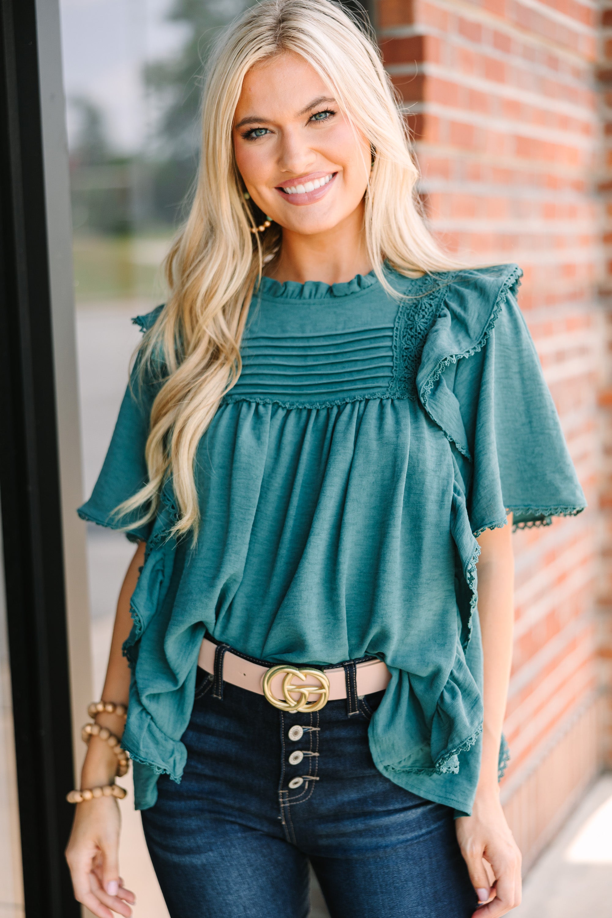 The Slouchy Heather Gray Bubble Sleeve Sweater – Shop the Mint