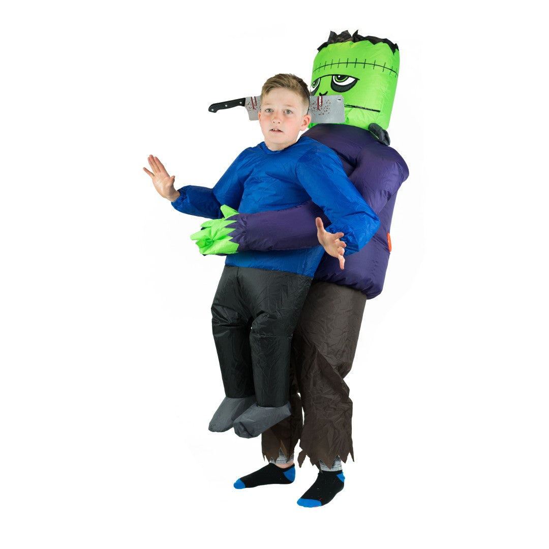 Kids Inflatable Lift You Up Frankenstein's Hostage Costume – Bodysocks US