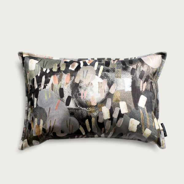 Mushroom Velvet Scatter Cushion by Andel Olivier