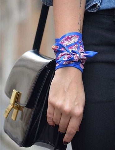 hermes wrist scarf