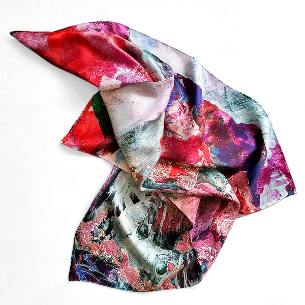 Anastasia Pather Rain Silk Twill Scarf