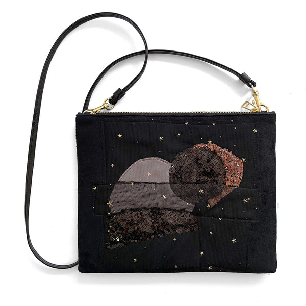 FOUND Starry Night Clutch Bag