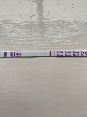 is this a positive pregnancy test strip result 
