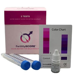 Fertilityscore home male fertility test kit