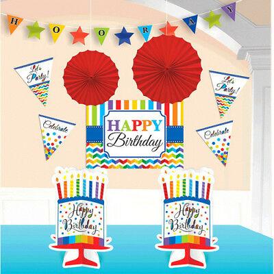 3pcs colorful birthday decorations – Fiesta