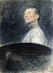  Ilia Efimovich Repin Portrait of A.E. Arkhipov - Hand Painted Oil Painting