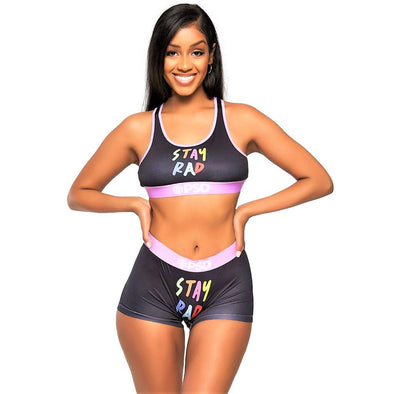 PSD Women's Hit My Cell Sports Bra, Pink, XS at  Women's Clothing  store