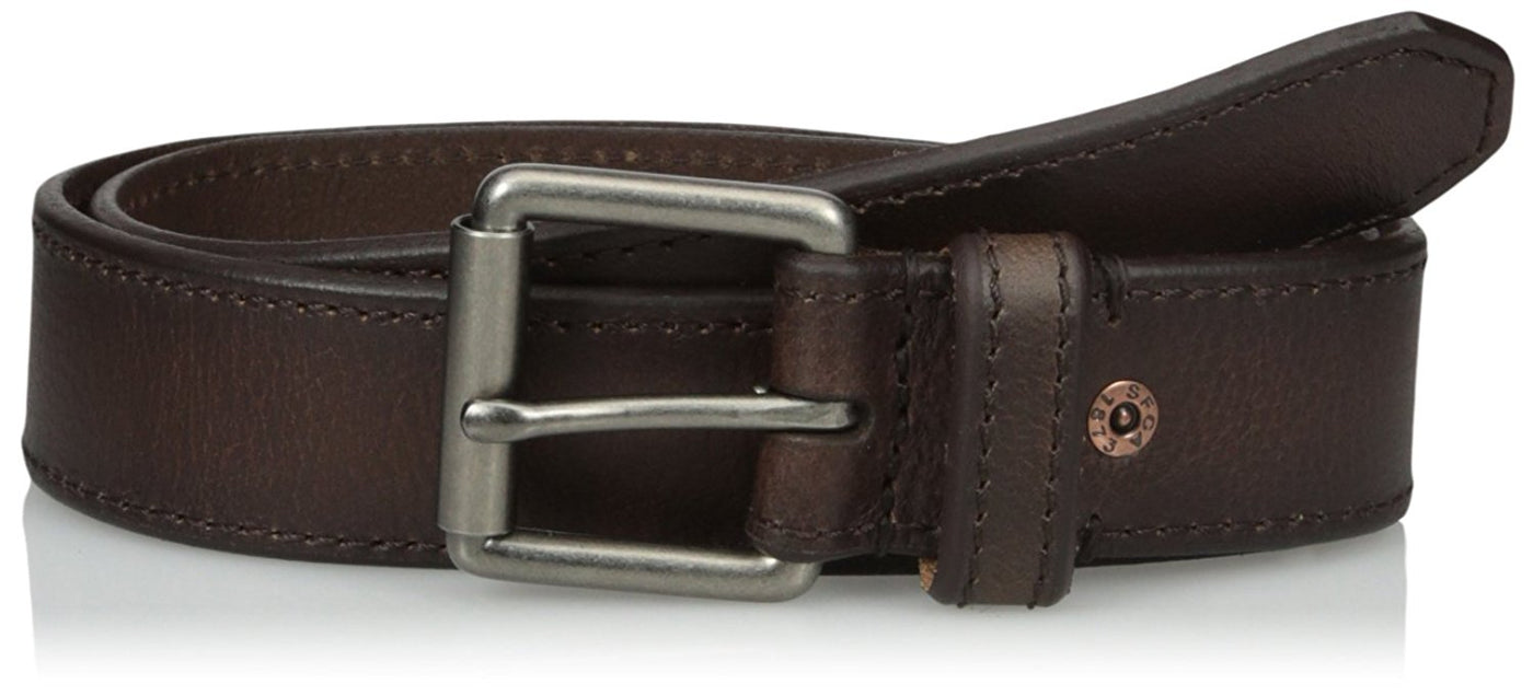Levi's Men's 38MM Wide Classic Genuine Leather Belt with Roller Buckle