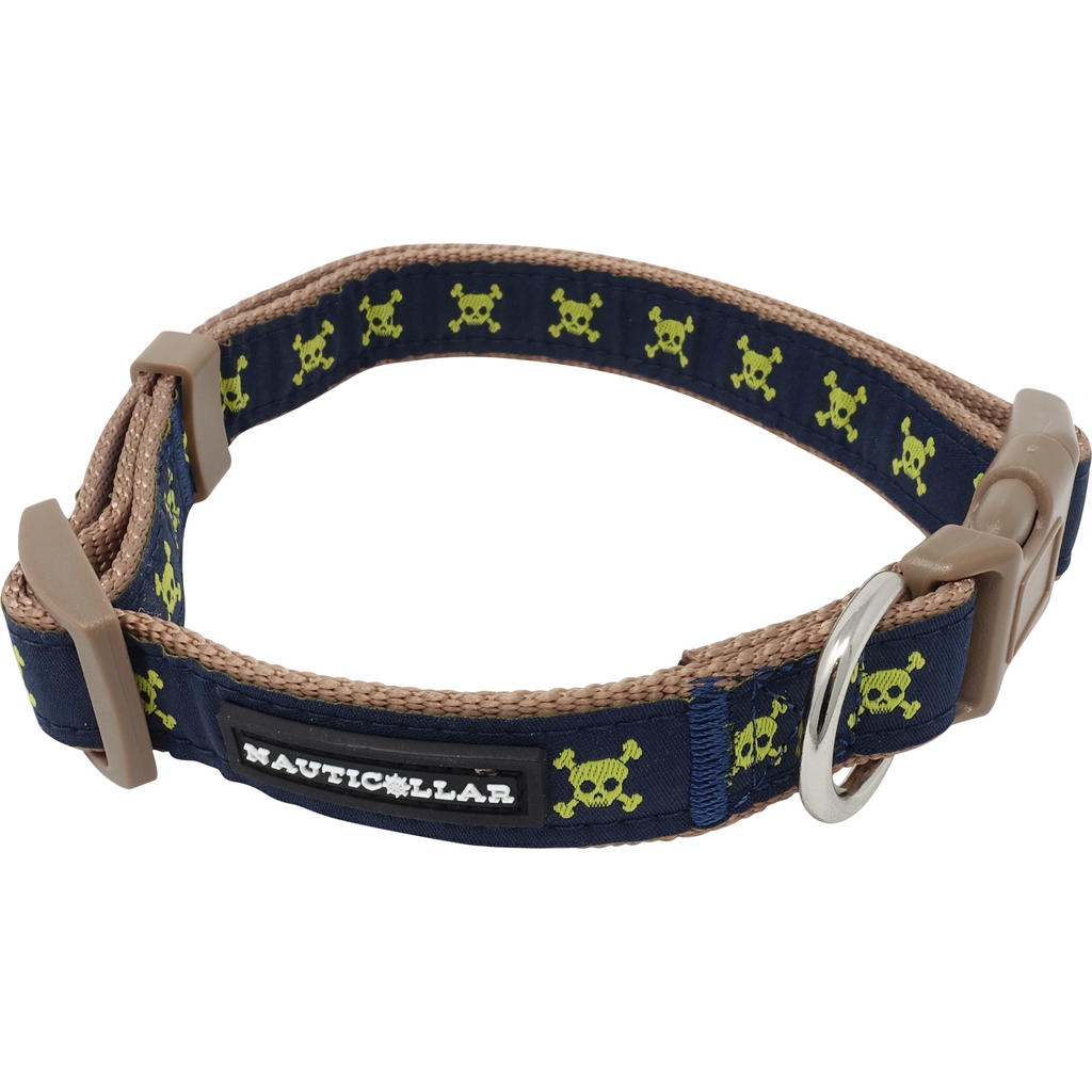 pirate dog collar