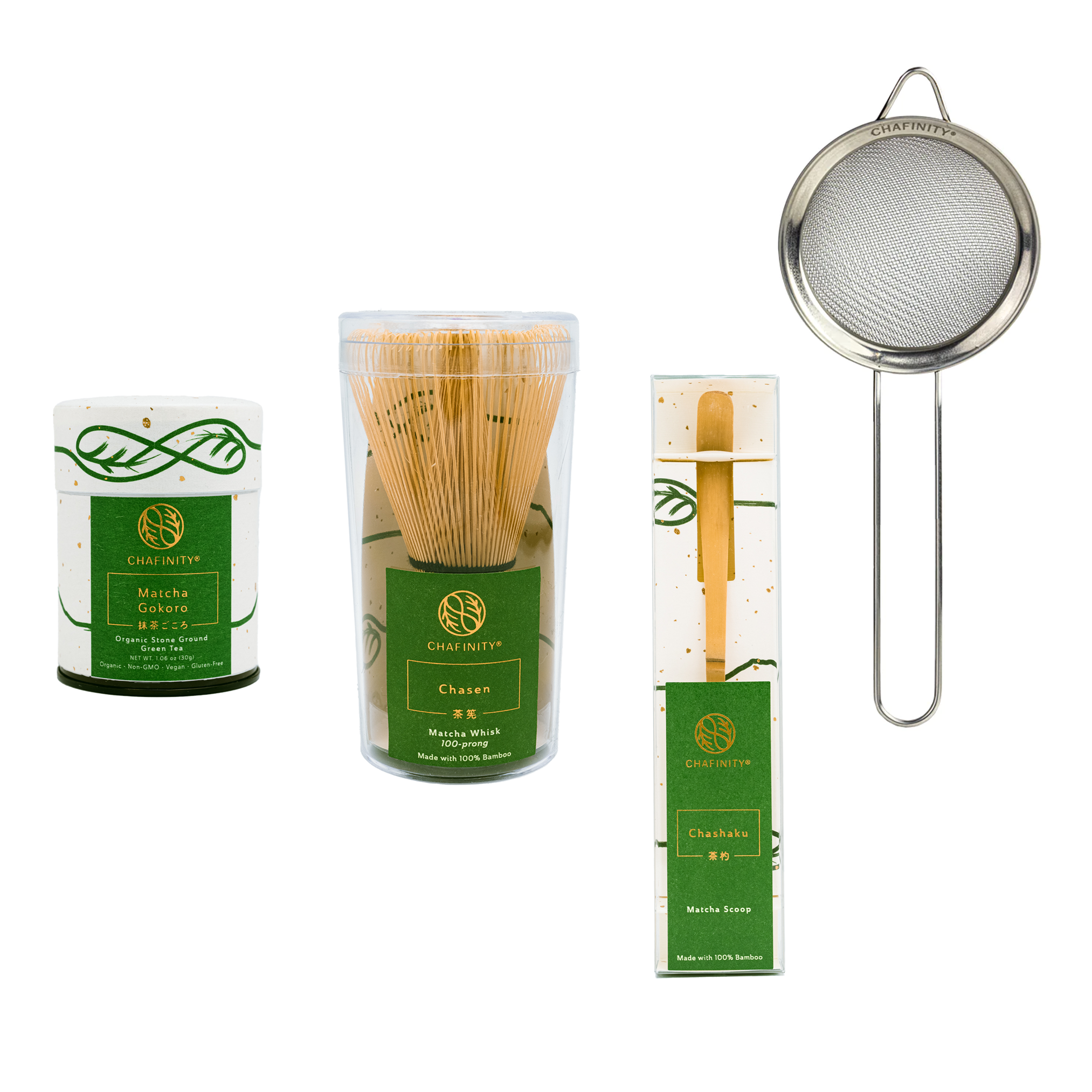 Matcha To Go! Gift Set – Matcha & Shaker - Live Green