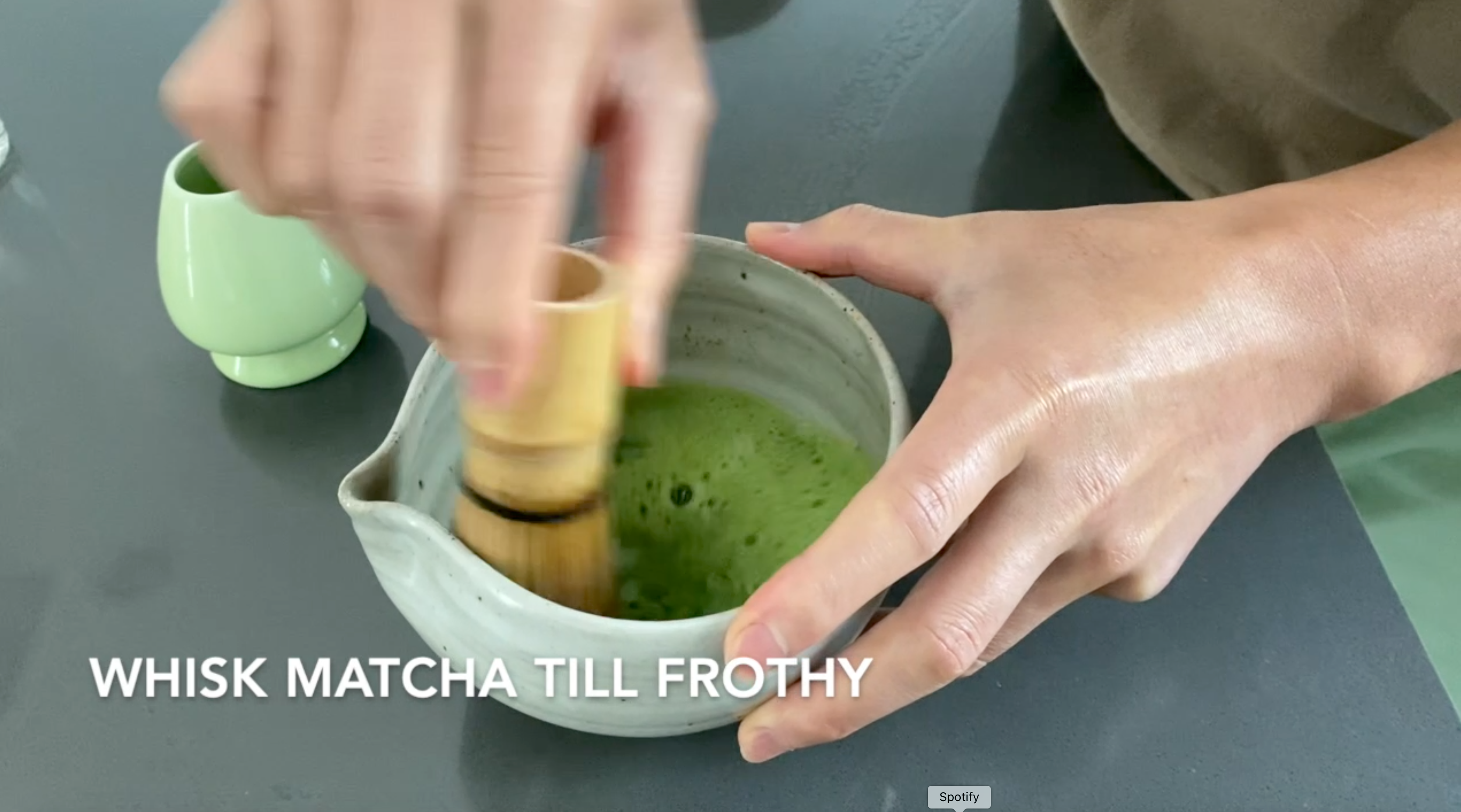 How to Make a Vegan Strawberry Matcha Latte - Step 7