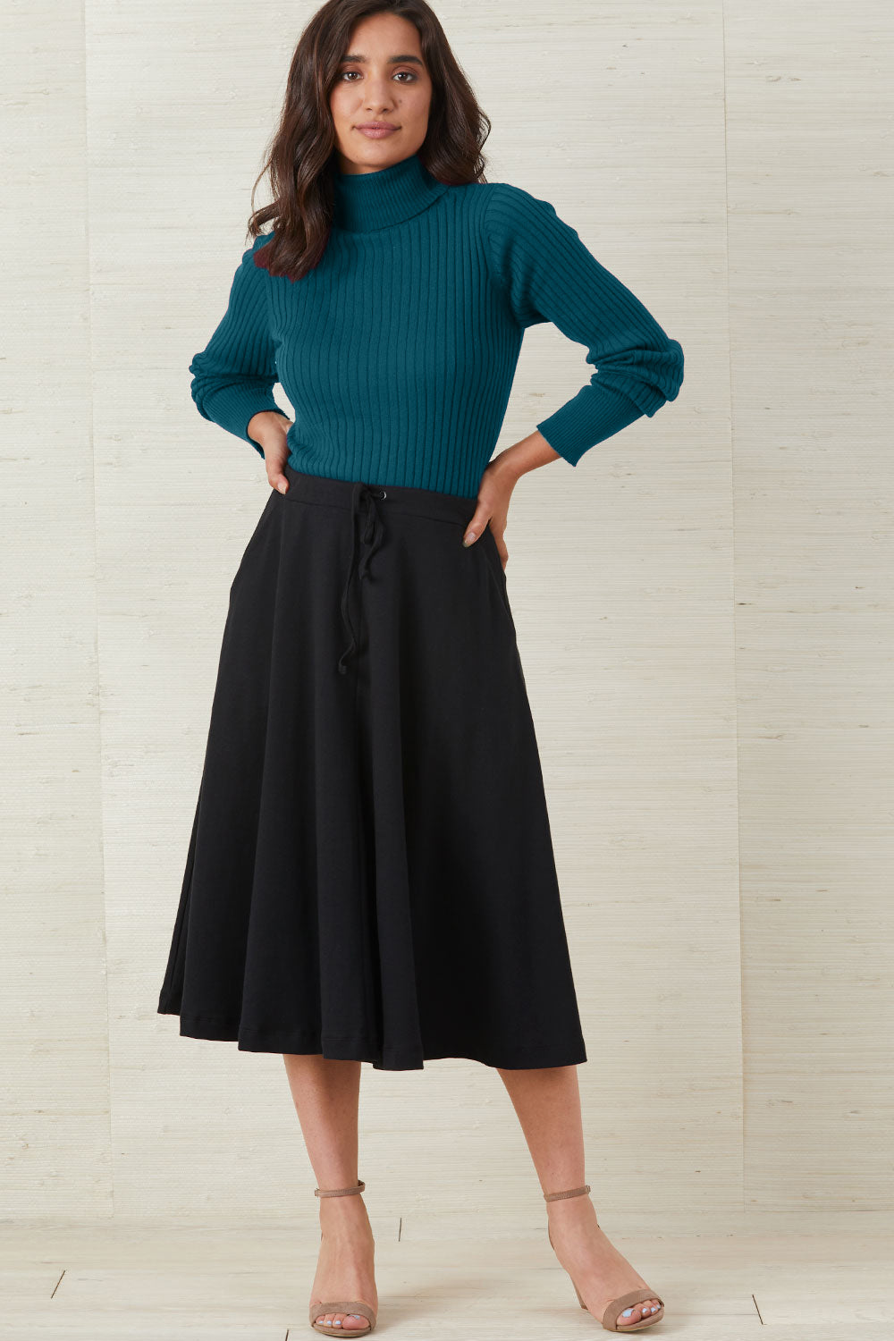 Women\'s Organic Cotton | | Skirt Terry Indigo Mini French Mini Fair Skirt