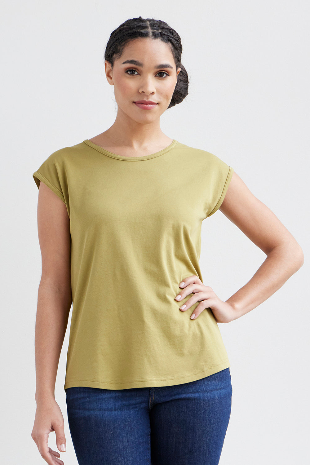 Women's Cap Sleeve Shirts, Easy Tees