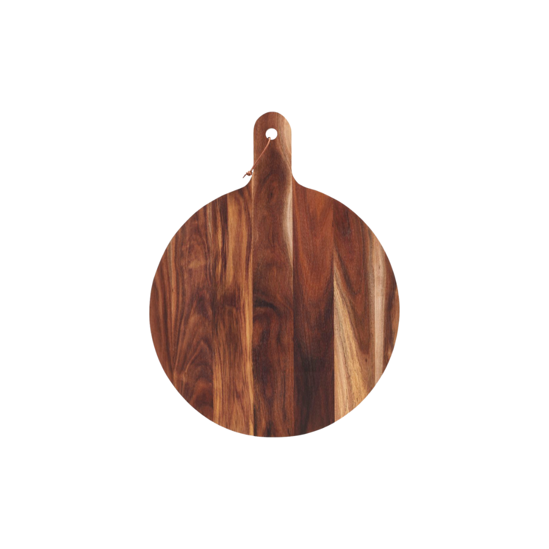 Mixed Wood Cutting Board Integrated Bowl Scoop Organic american