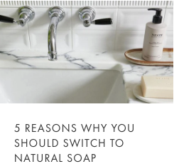 natural soap 