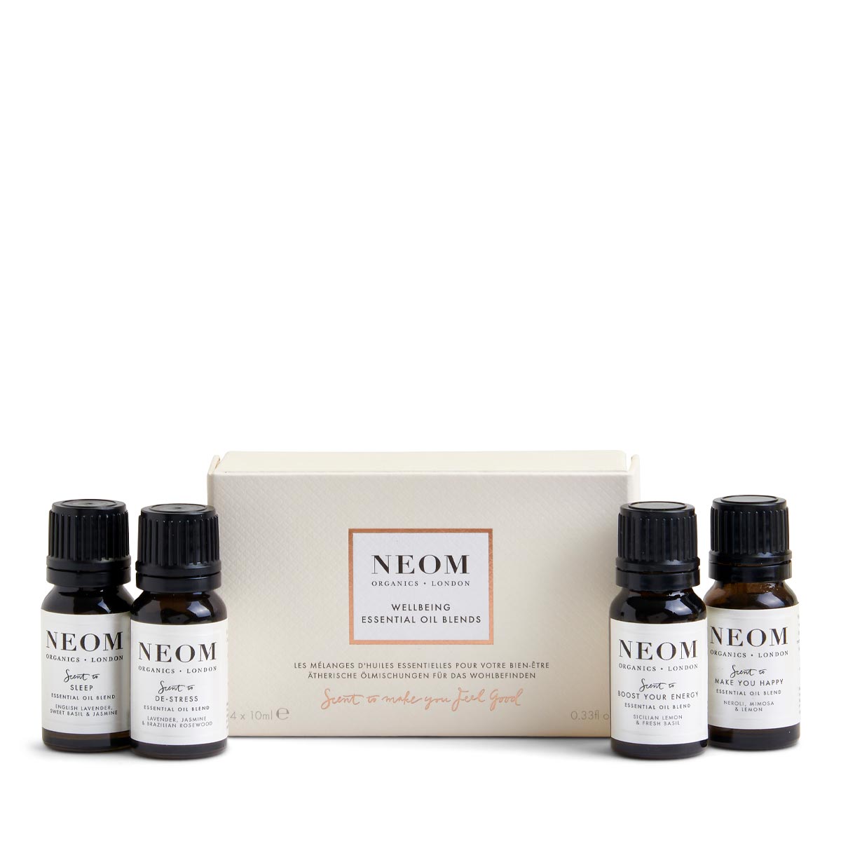 Wellbeing Essential Oil Blends Collection Neom Organics