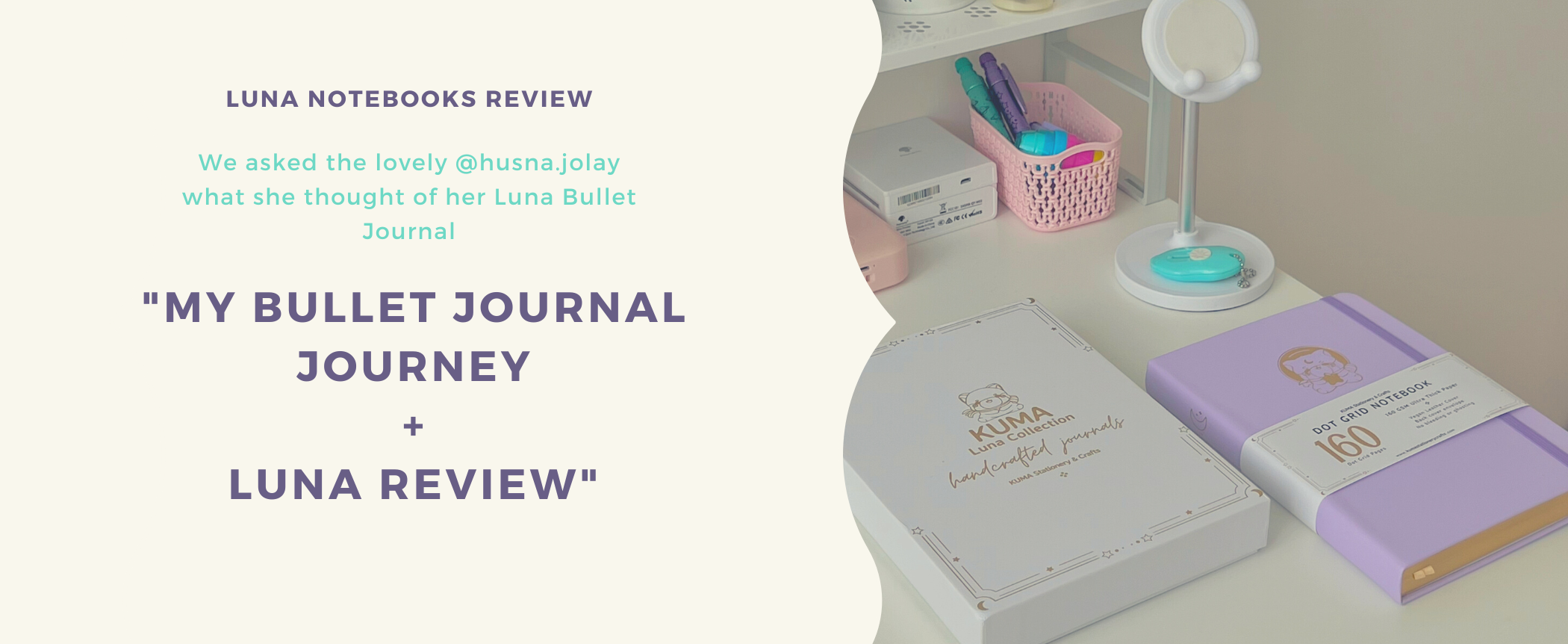 KUMA stationery crafts bullet journals notebook