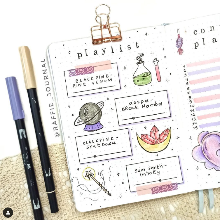 KUMA stationery crafts bullet journals notebook