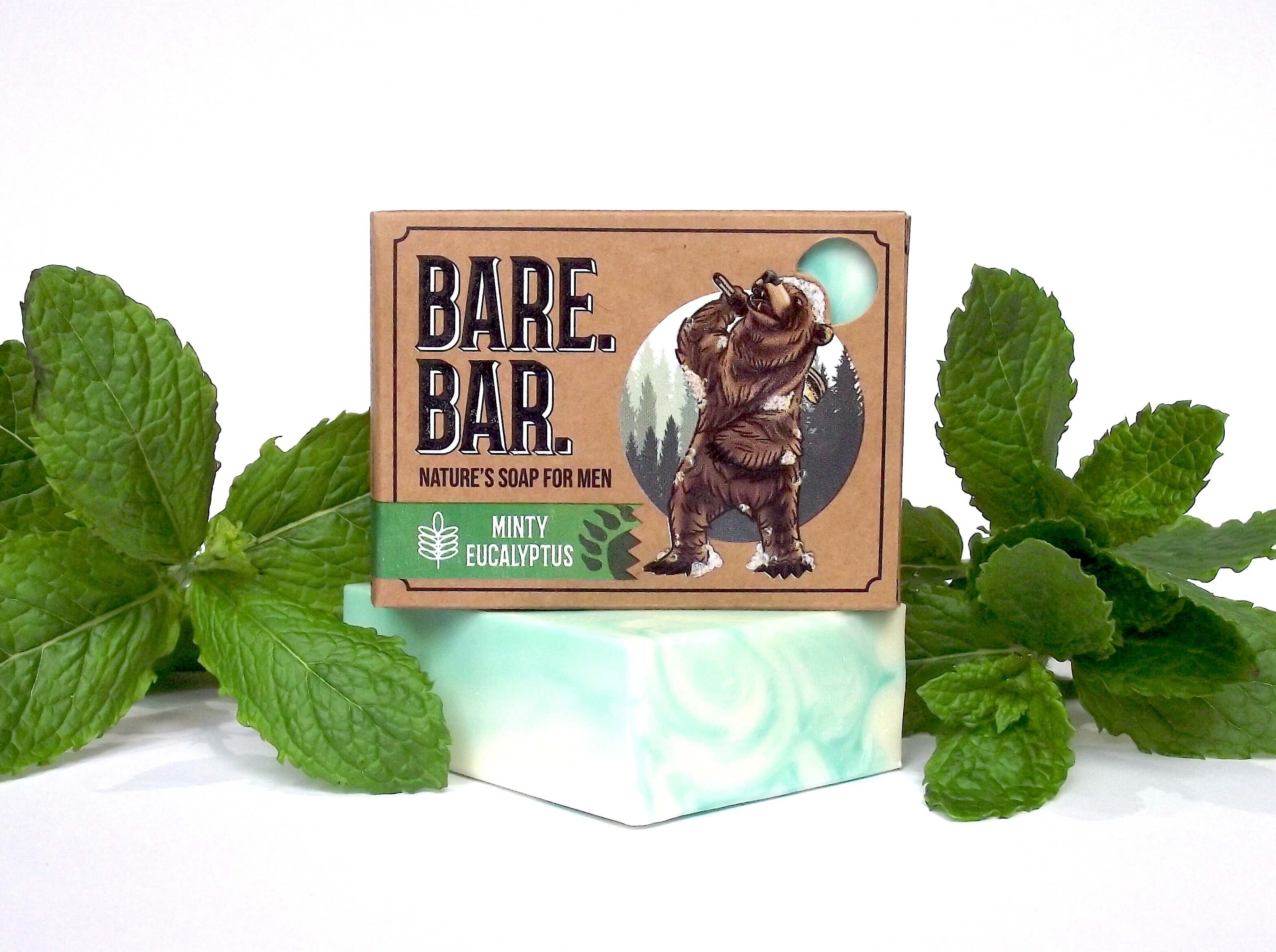 minty soap bar