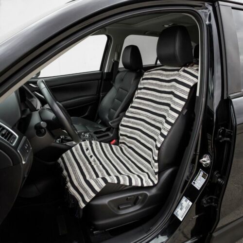 Image of Pilot Automotive LUNNA Universal Black 3-in-1 Poncho Blanket Seat Cover