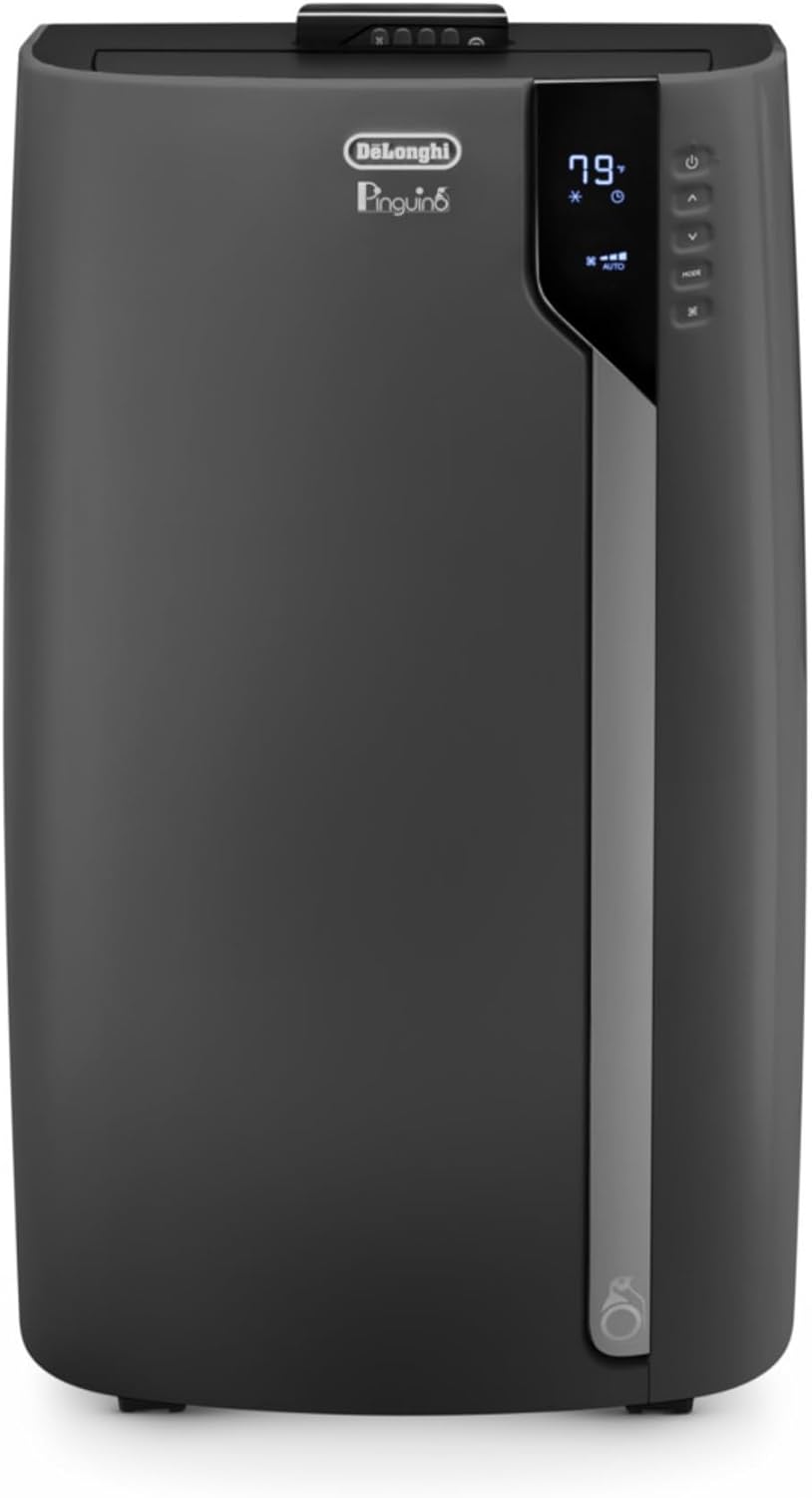 Image of De'Longhi Pinguino PAC EX370LN 3-in-1 Portable Air Conditioner, 500 sq. ft. Dark Gray