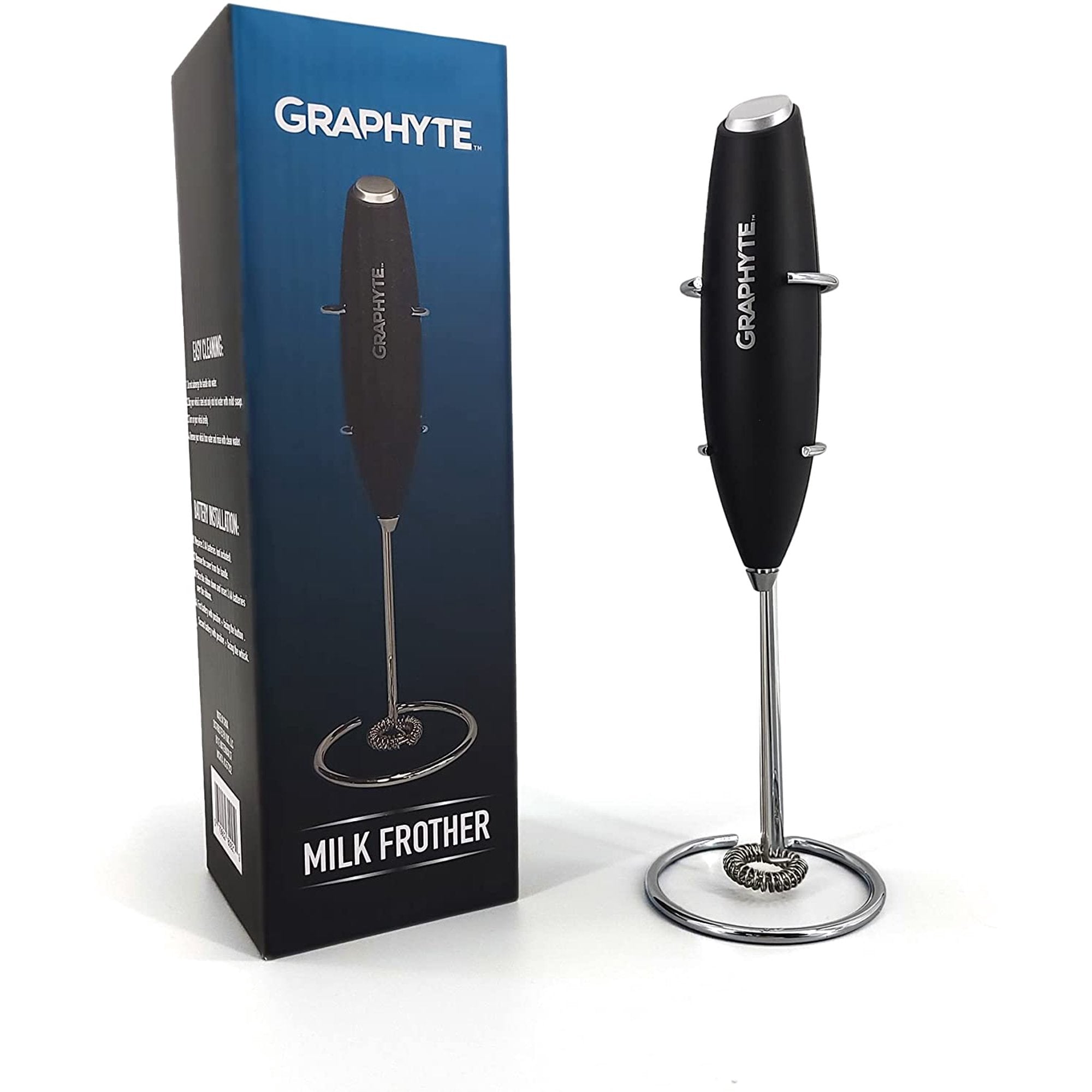Image of Graphyte Handheld Milk Frother for Lattes, Coffee & More